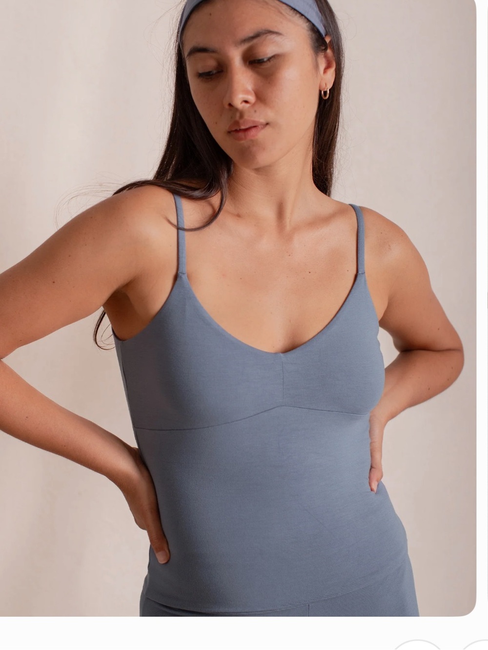 SOLD OUT Indigo Luna Store Bella Cami in slate size S